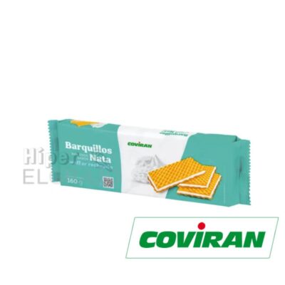Barquillos Coviran Nata 160gr.