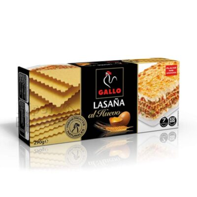 Lasaña Gallo Huevo 290g.
