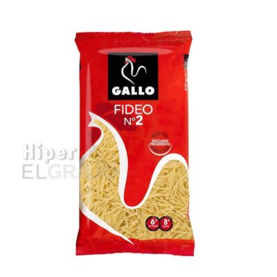 Fideo Nº2 Gallo 250gr.