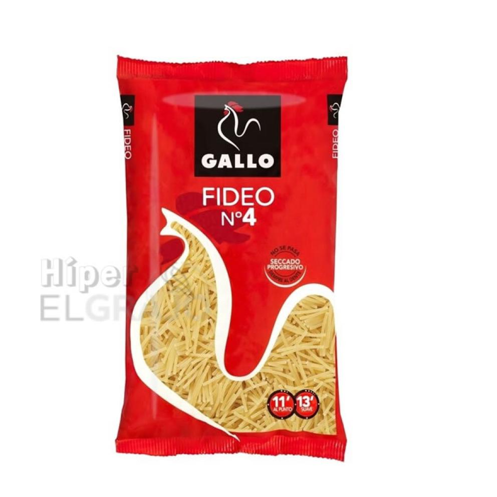 Fideo Nº4 Gallo 250gr.