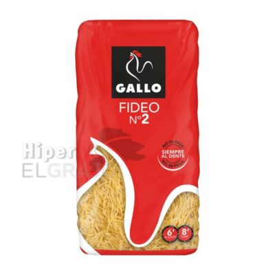 Fideo Nº2 Gallo 450gr.