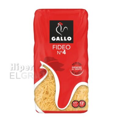 Fideo Nº4 Gallo 450gr.