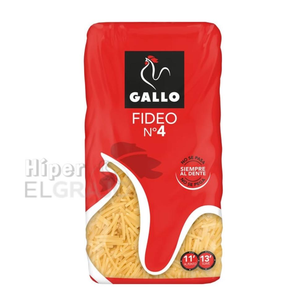 Fideo Nº4 Gallo 450gr.