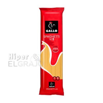 Spaghetti 3 Gallo 450gr.