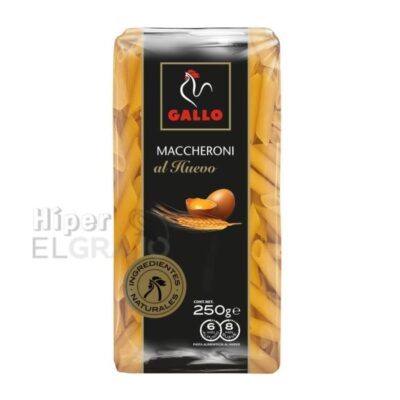 Maccheroni Gallo Huevo 250gr.
