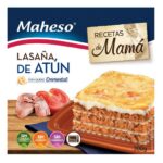 Lasaña de atún Maheso con queso emmental 300g