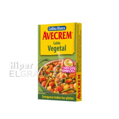 Avecrem Caldo Vegetal Gallina Blanca 100gr.