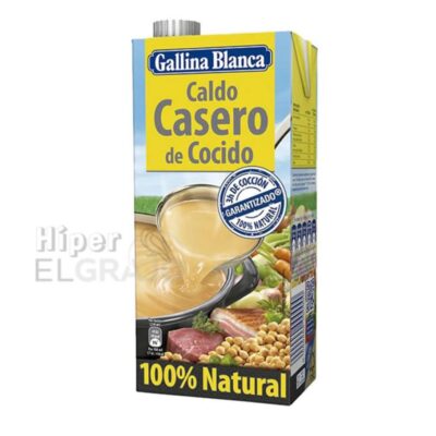Caldo Cocido Gallina Blanca 1Lt.