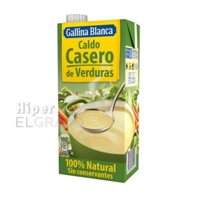 Caldo de Verduras 100% Gallina Blanca 1Lt.