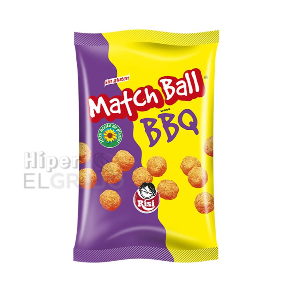 Risi Match Ball BBQ Sin Gluten 105g.