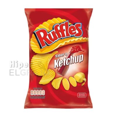 Patatas Ruffles Kétchup 150g.