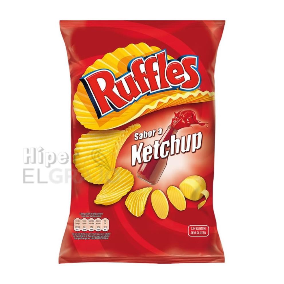 Patatas Ruffles Kétchup 150g.