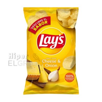 Patatas Lays Cheese y Onion 150gr.