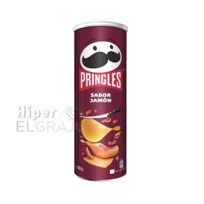 Patatas Pringles Jamón 165gr.