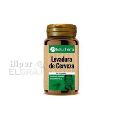 Levadura Cerveza NaturTierra 100 Comprimidos.