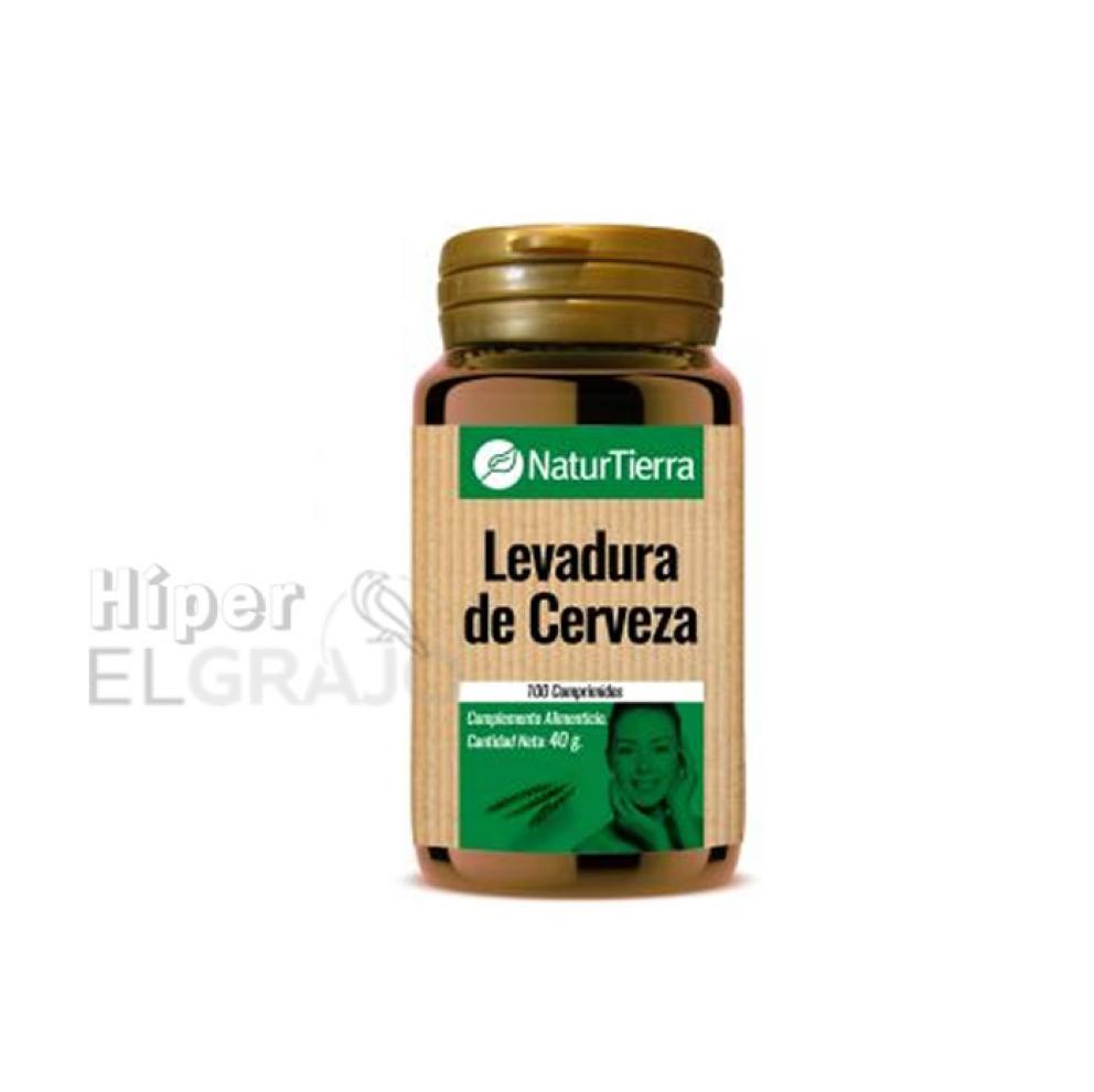 Levadura Cerveza NaturTierra 100 Comprimidos.