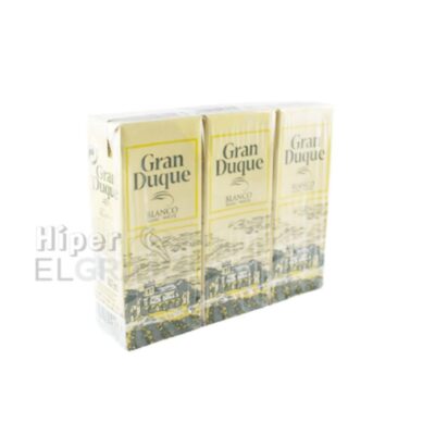 Vino Blanco Gran Duque Pack de 3 Unidades.