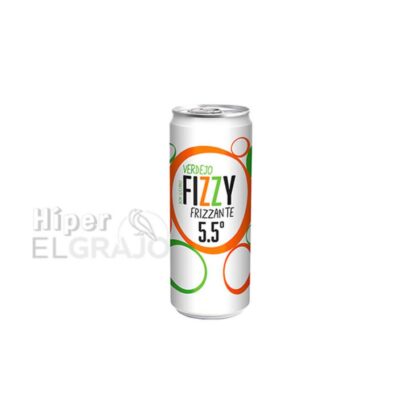 Lata de Vino Blanco Frizz Fizzy Verdejo 330ml, 5,5g.