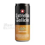 Cerveza 0,0 Tostada Estrella Galicia 33cl.