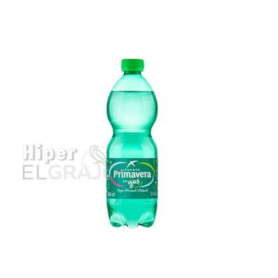 Agua con Gas Fuente Primavera 500ml.