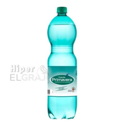 Agua Primavera con Gas 1.5lt.