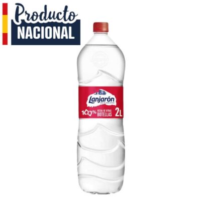 Botella de Agua Lanjaron 2 Litros.