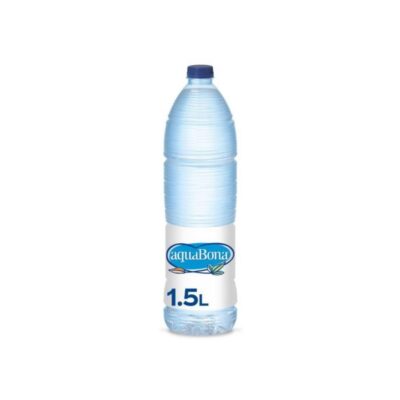 Botella de Agua Aquabona 1.5 Litros.