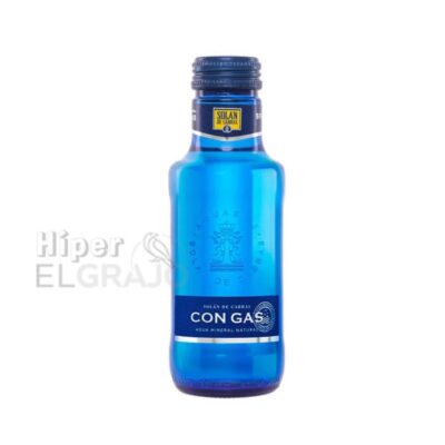 Agua Solan de Cabras con Gas 0.75ml.