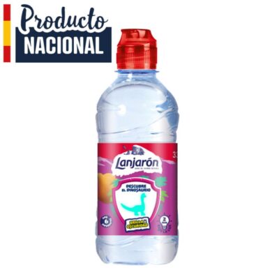 Botella de Agua Lanjaron 33cl. (Pitorro)