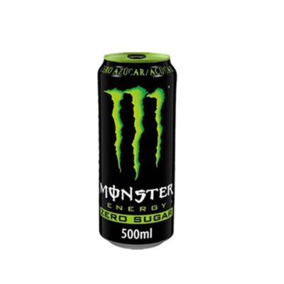 Lata Monster Energy Zero Sugar 500ml.