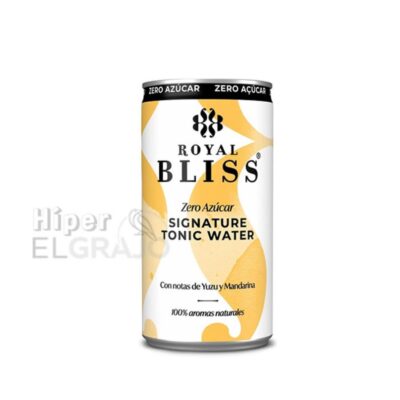 Tónica Royal Bliss Zero Azúcar 250ml.