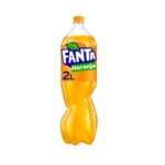 Botella Fanta de Naranja, 2 Litros.