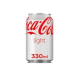 Lata de Coca Cola Light 330ml.