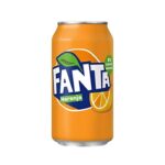 Lata Fanta de Naranja, 330ml.