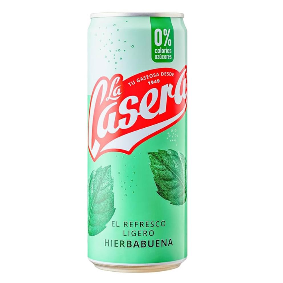 Lata La Casera de Hierbabuena 33cl.