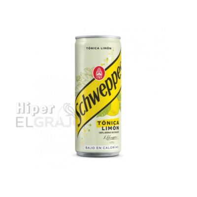 Tónica Schweppes Lata Limón 33cl.