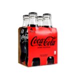 Coca Cola Zero Botella de Cristal 200ml. Pack de 4.