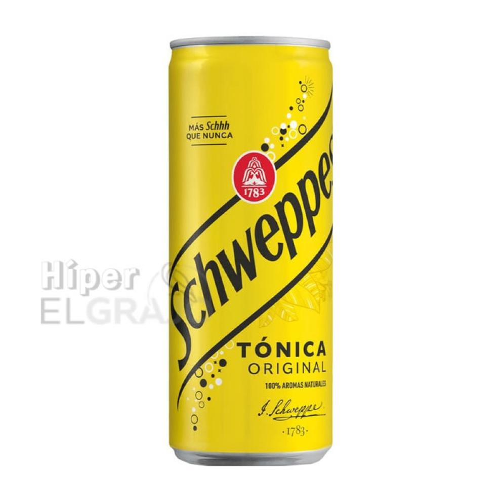 Lata de Tónica Schweppes 0.25cl.