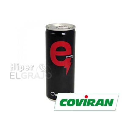 Lata de Bebida Energética Coviran 250ml.