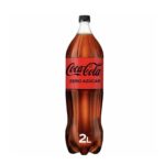 Botella de Coca Cola Zero Azúcar 2 Litros.