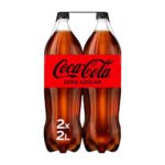 Botellas Coca Cola Zero 2 Litros. Pack 2 Unidades.