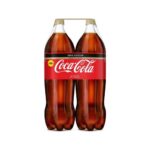 Botellas Coca Cola Zero Zero Pack 2 Unidades, 2 Litros