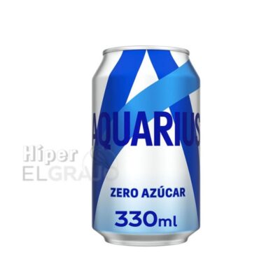 Lata de Aquarius Zero Azucar 33cl.