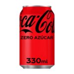 Lata de Coca Cola Zero Azúcar 330ml.