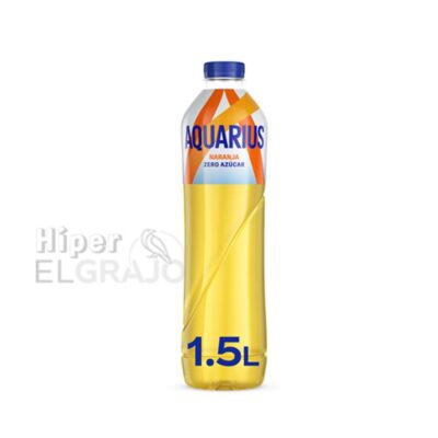 Aquarius Naranja sin Azúcar 1.5lt.