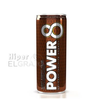 Lata de Power 8 Café 250ml.