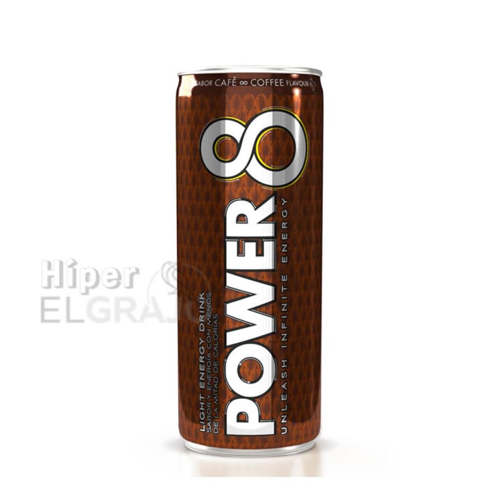 Lata de Power 8 Café 250ml.