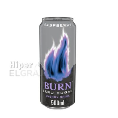 Burn Zero Sugar Raspberry 500ml.