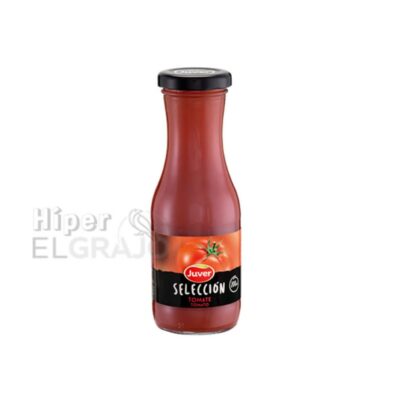 Zumo Juver Tomate Botella de Cristal 200ml.