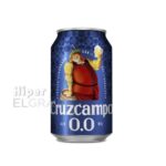 Lata Cerveza Sin Alcohol Cruzcampo 330ml.